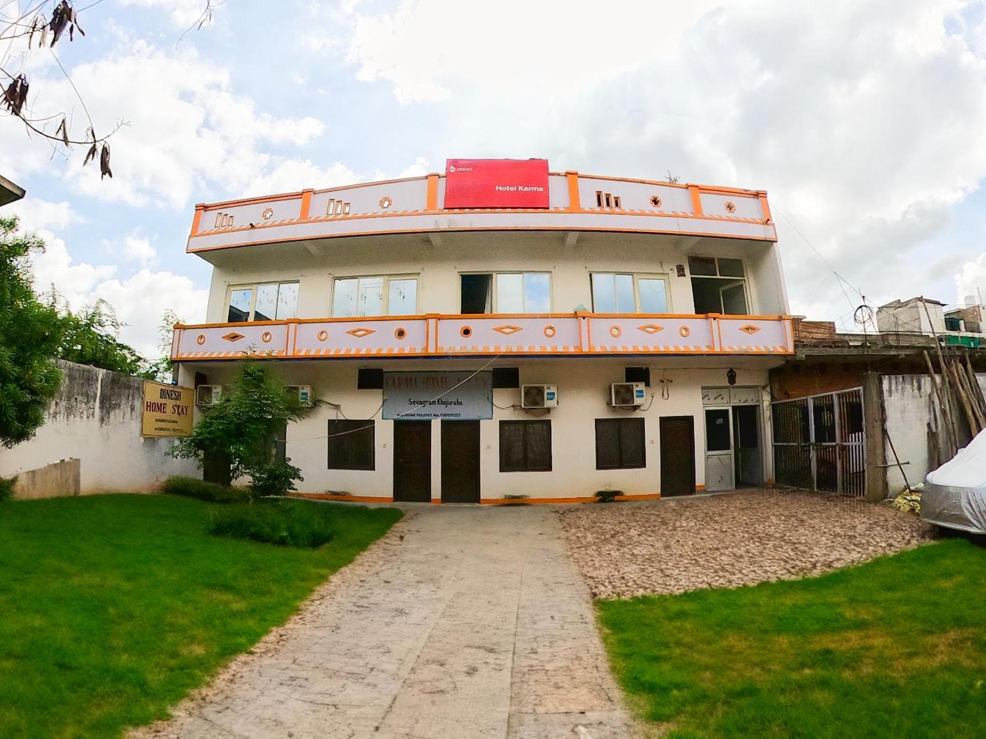 Karma Hostel Кхаджурахо Экстерьер фото